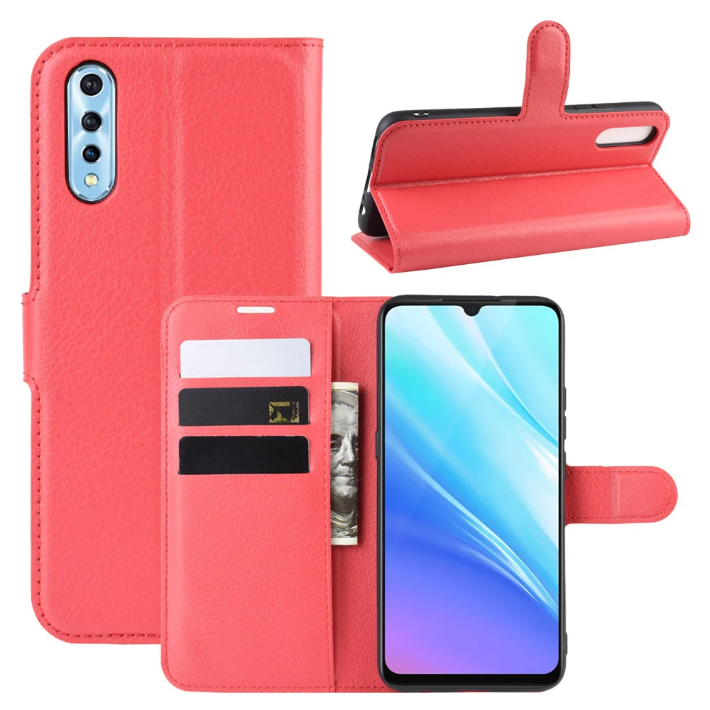 KONSMART Чехол-книжка Vivo V17 Neo Y17 Y15 Y12 Флип кожаный чехол для телефона Vivo Z1 Pro Z5 Z5X защитные чехлы