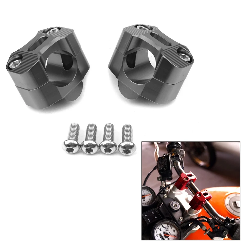 G5AD 28mm Motorcycle Heightening Handlebar Cross-country Locomotive Compression Code Modification Accessories | Автомобили и