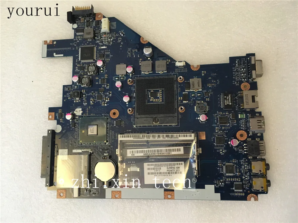 Yourui для Acer 5742 5742G материнская плата ноутбука PEW71 LA-6582P MBR4L02001 полностью