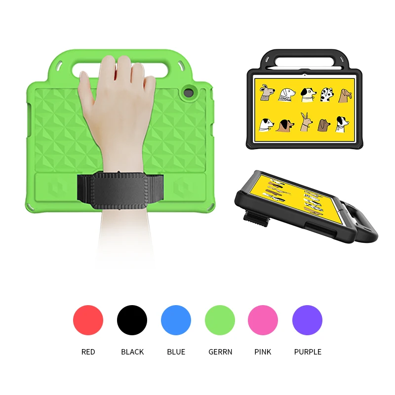 

Tablet Funda for Huawei MediaPad T5 10 AGS2-L09/W09/L03 Case Kids Handle Shockproof Stand Kids Cover Shell for Huawei T5 10.1