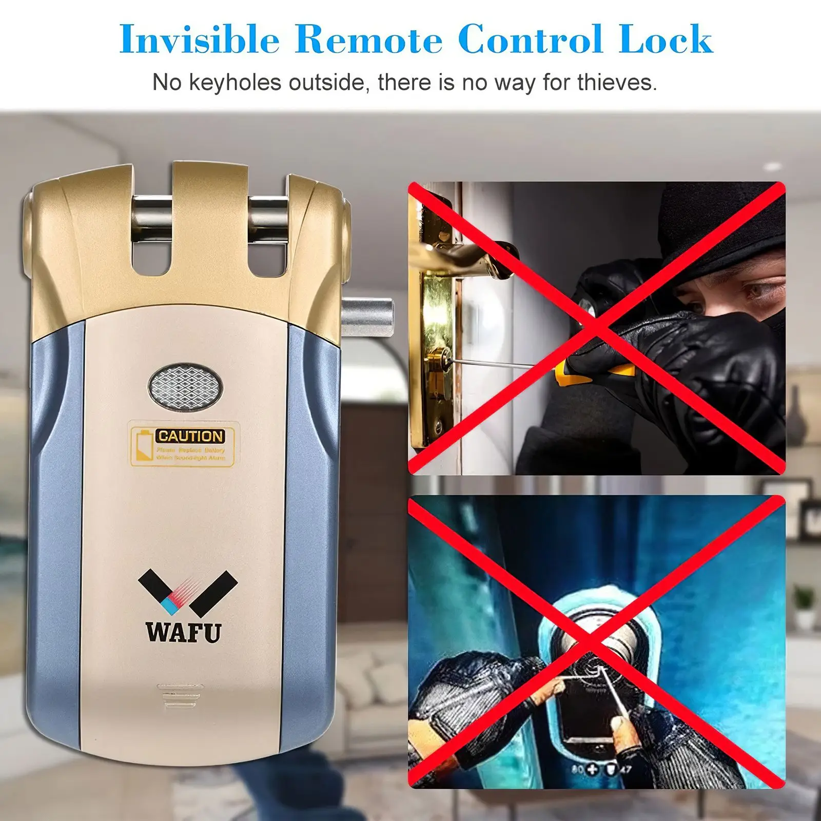 

Умный дверной замок WF 019 Tuya Smart Life, Bluetooth-пульт дистанционного управления
