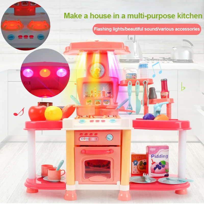 Детская игрушка сделай сам для кухни ролевой домик моделирующая модель набор