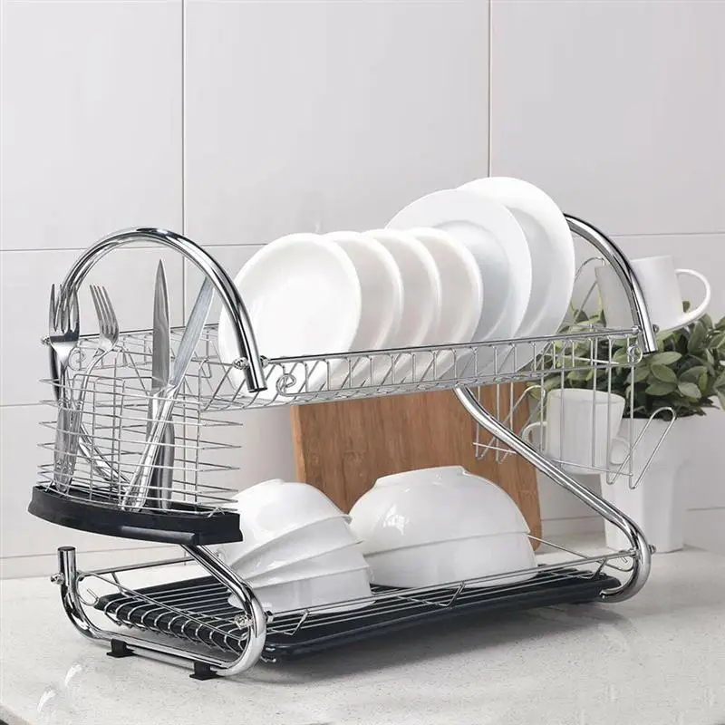 Кухонная сушилка для посуды кухонный держатель столовых приборов поднос тарелок