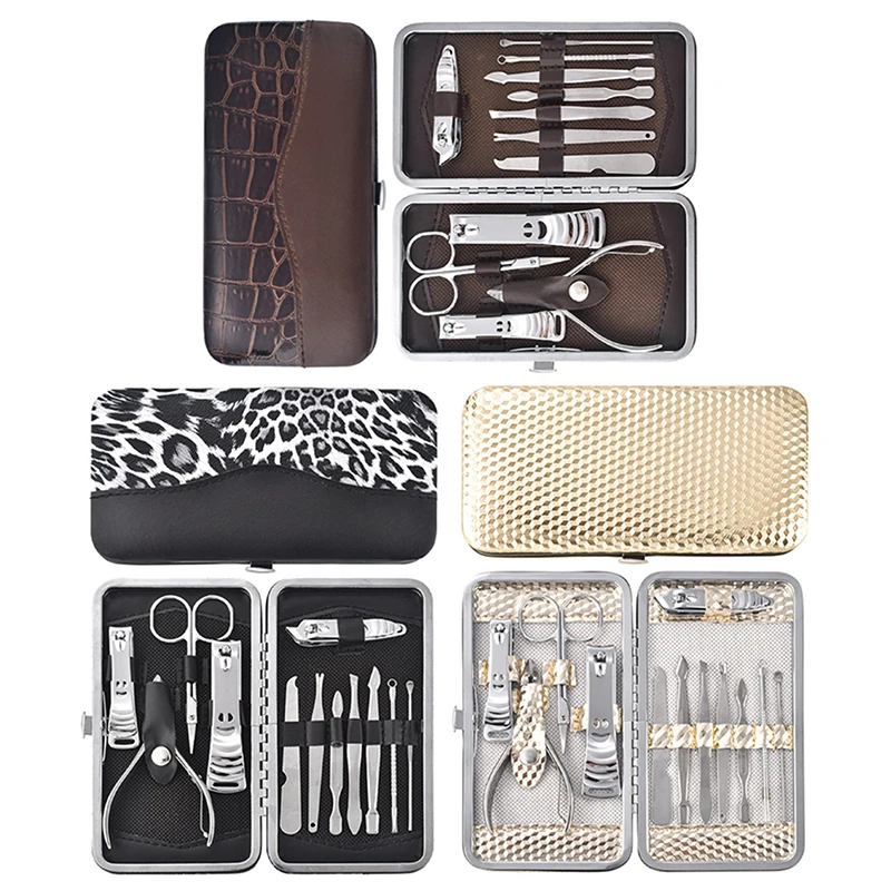 

Пилки из нержавеющей стали для дизайна ногтей с двойной головкой, 12 шт.