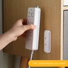 Самоклеящаяся гнездо фиксаж провода кабеля Организатор бесшовные Мощность держатель ленты настенный Стикеры Punch-щипцы для завивки волос спиральные волосы крепёжные приспособления для дома