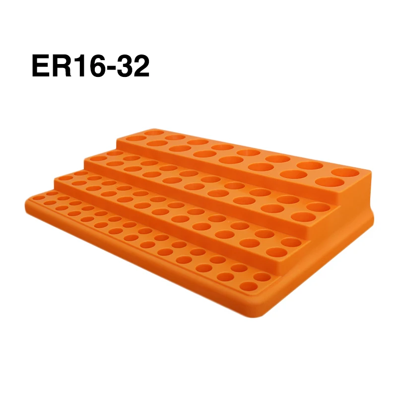 ER11 ER16 ER20 ER25 ER32 цанговый ящик для хранения жесткая Пластик пружинная Цанга из