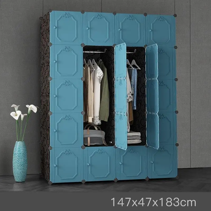 Version N Мобильный дальномер Chambre Kleiderschrank Armario Tela Meble комод мебель для спальни Guarda Roupa Mueble шкаф - Цвет: Version N