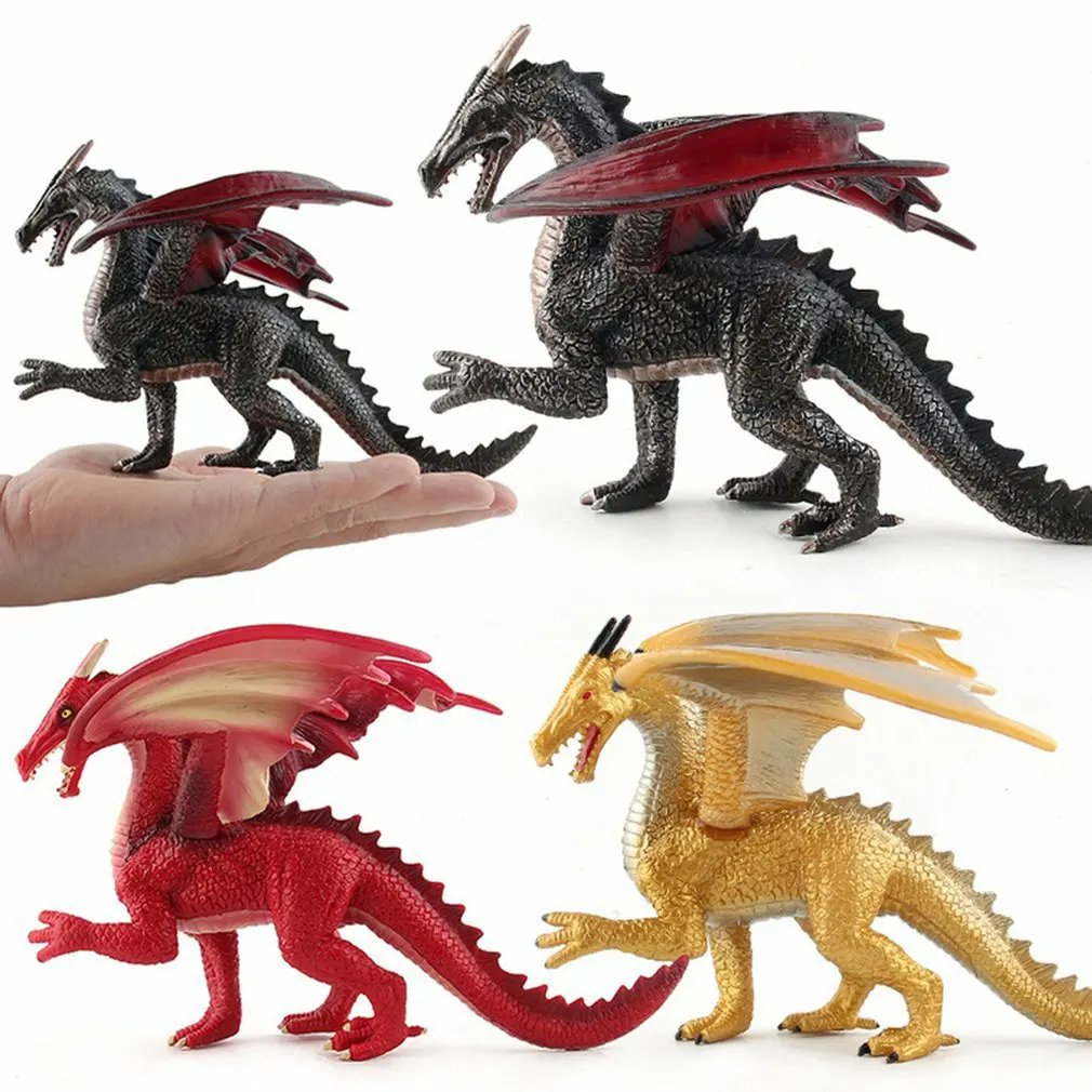 

Large Fiery Dragons Figure Toy Set Educational Simulated Dinosaur Model Dinosaur Toy Simulation Toy Dinosaur Collection Model