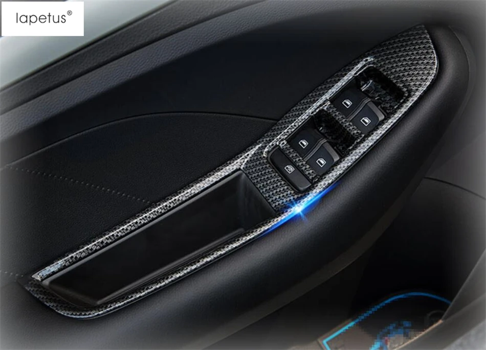 Аксессуары Lapetus подходят для MG ZS 2018 2019 2020 ABS внутренняя дверная ручка панель