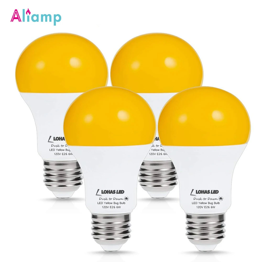 4 шт./упаковка светодиодные лампы с датчиком освещения 2000 к 40 Вт|Светодиодные и