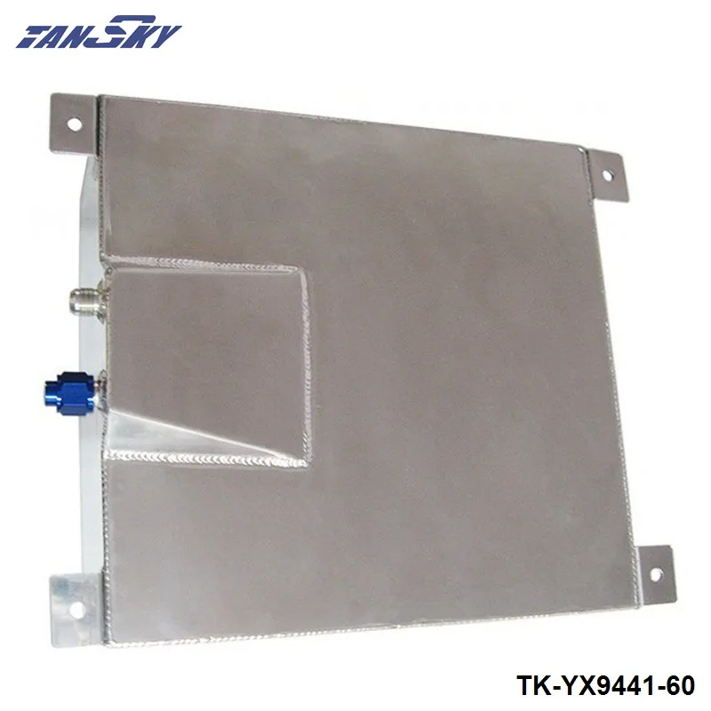 60л полированный алюминиевый гоночный/дрейф/уличный топливный бак + уровень