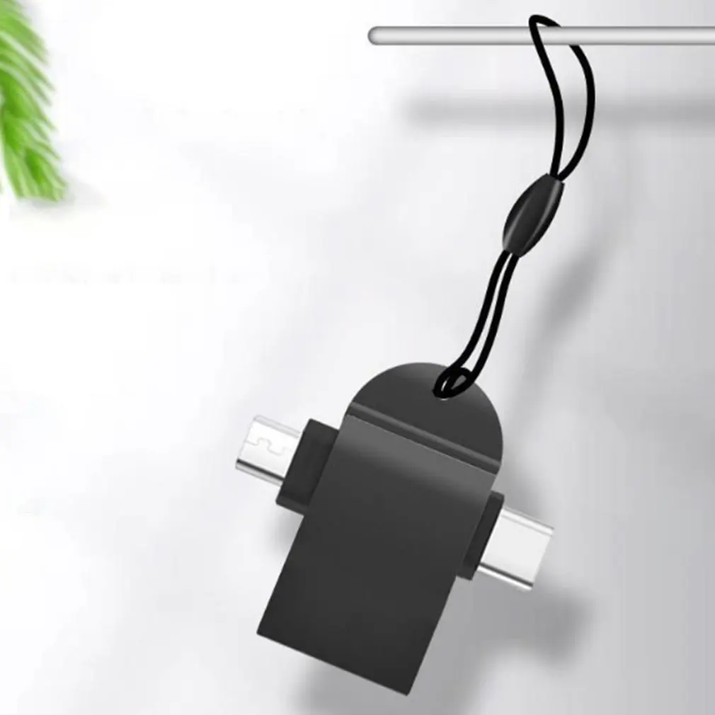 mini type c 2 in 1 otg adapter otg type c cable for xiaomi tablet hard drive flash disk usb mouse converters for android phone free global shipping