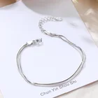 Женский многослойный браслет из стерлингового серебра 925 пробы