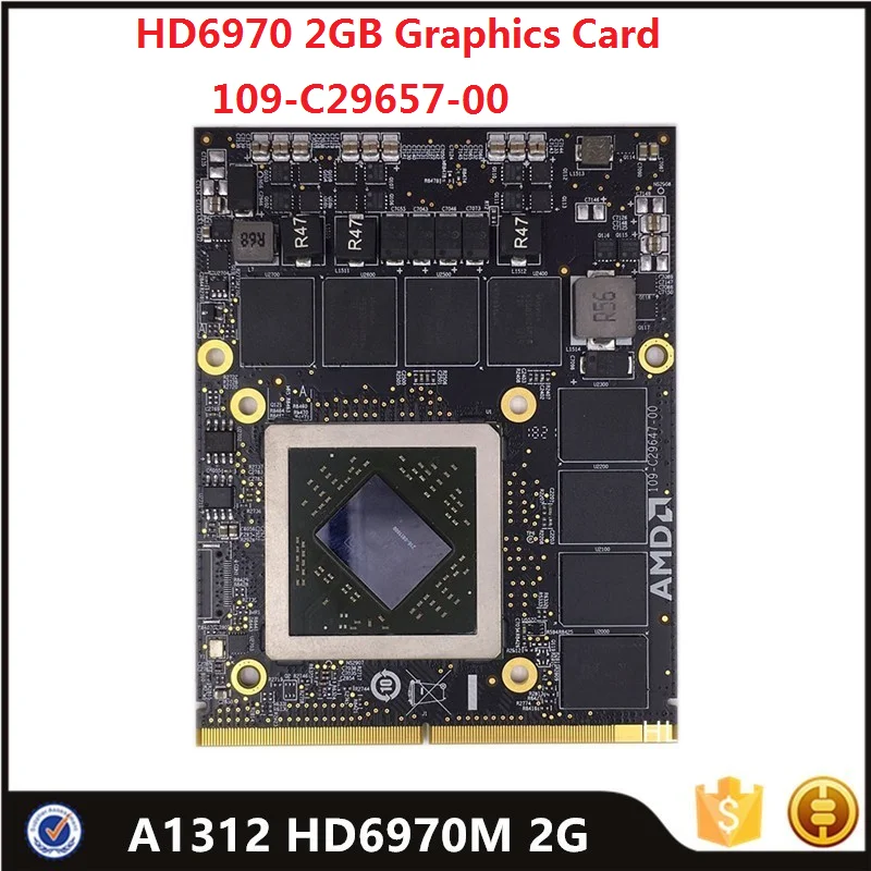 

Оригинальная видеокарта HD6970 HD6970M HD 6970M 2 Гб Для iMac 27 дюймов A1312 Mid 2011 VGA Графическая карта AMD 109-C29657-10 661-5969 тестирование