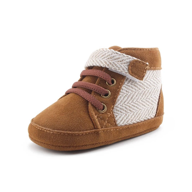 Обувь для малышей Сезон осень Мягкая обувь маленьких мальчиков на подошве