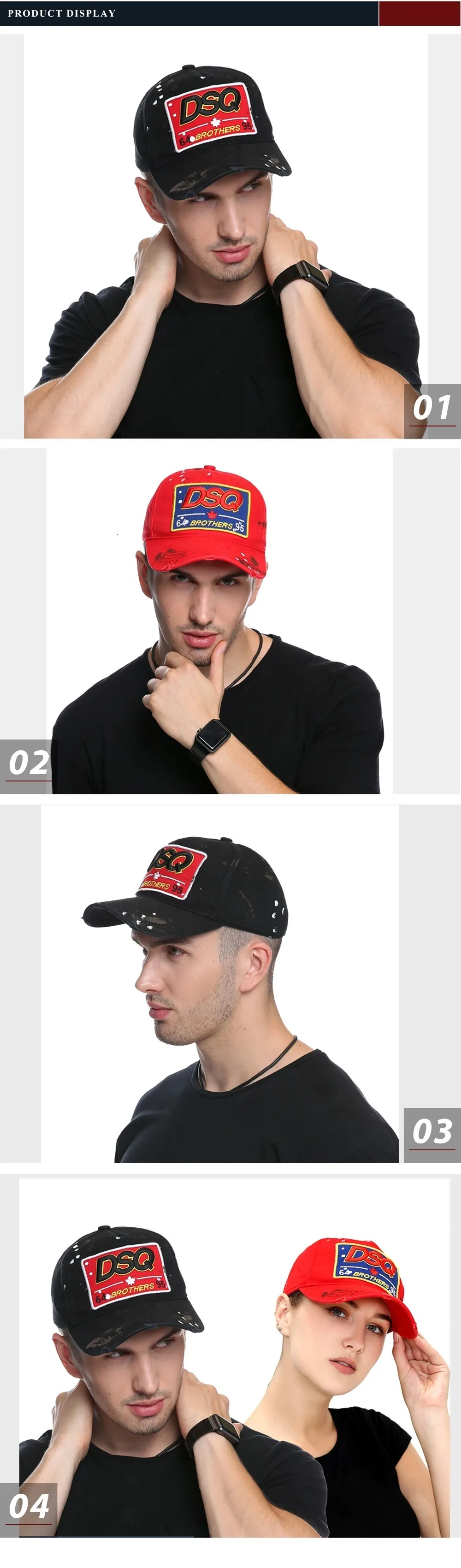 Dsqicond2 брендовая бейсболка s Кепка для водителя грузовика Casquette Homme для женщин мужчин хип-хоп открытый козырек для отдыха Dsq Hoeden Voor Mannen