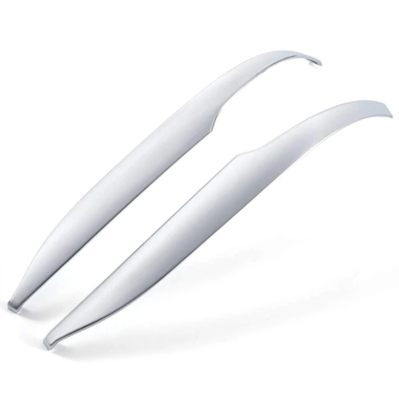 2 шт. ABS хромированное боковое зеркало заднего вида декоративная полоска Накладка