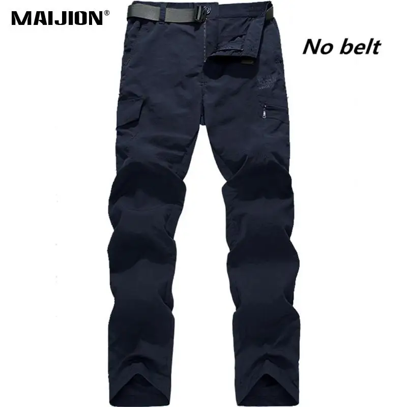 Брюки мужские водонепроницаемые быстросохнущие летние дышащие штаны для