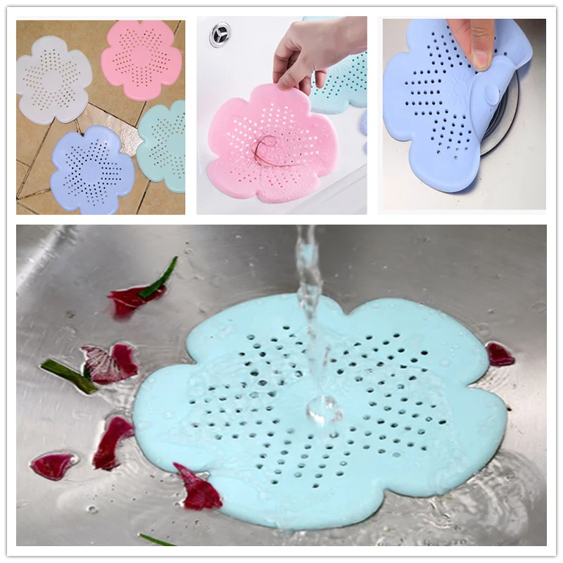 Star TPR напольный Слив для ванной комнаты уловитель волос пробка ванны заглушка