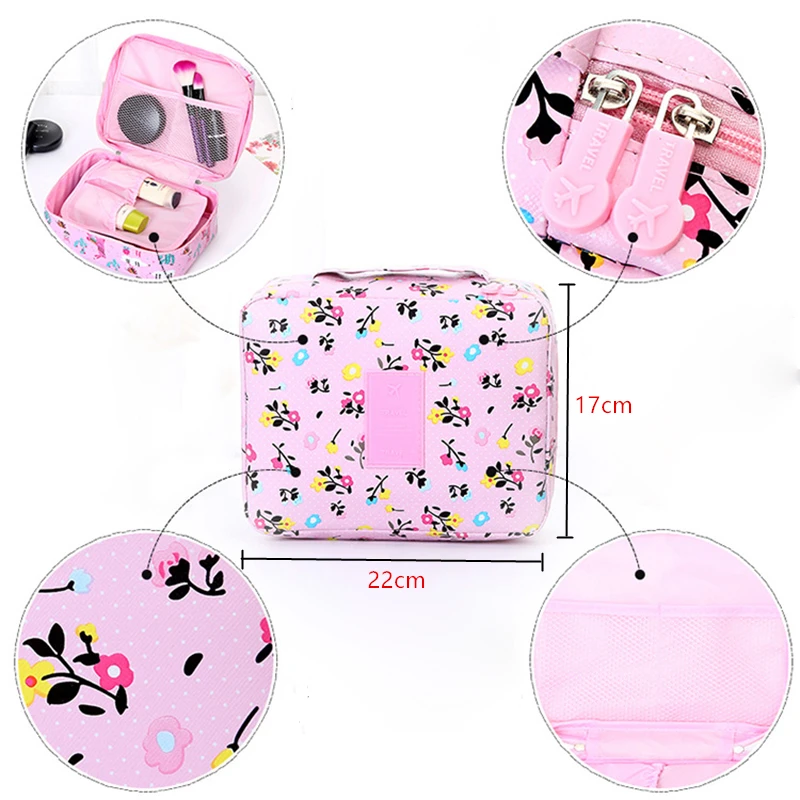 Новая многофункциональная дорожная косметичка PU Neceser Женская сумочка для