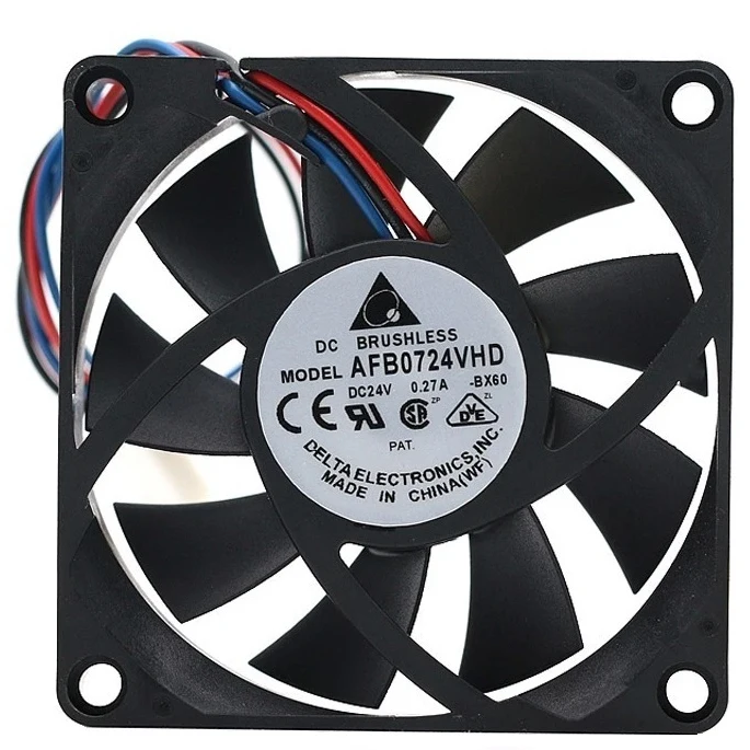 Delta Electronics AFB0724VHD Вентилятор 70x20мм 24V 3.84W 0.27A 3pin