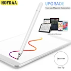 Универсальный стилус для сенсорного экрана, емкостный карандаш для iPhone, iPad, планшета, с магнитной крышкой, стилус для IOS, Android
