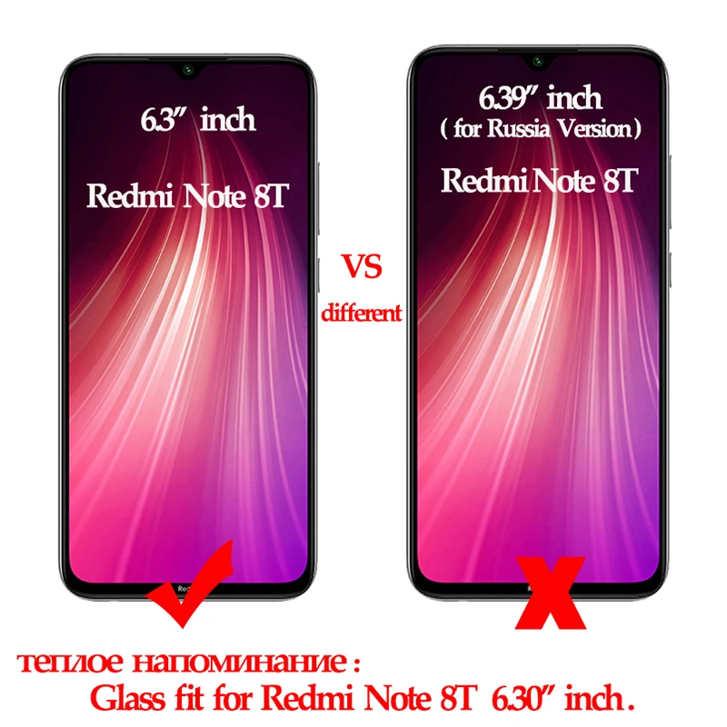 2in1 Tempered glass&ampCamera Glass For Redmi note 7 8 8T 8pro Screen Protector glass Xiaomi Mi 9 9Pro Lens Film | Мобильные