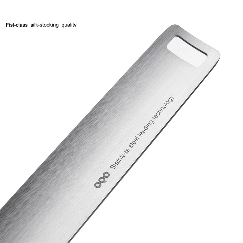 1 Pcs Professional Durable Handle Stainless Steel 59cm Metal Silver Color Alloy Shoe Horn Lifter Long Shoespooner Shoehorn