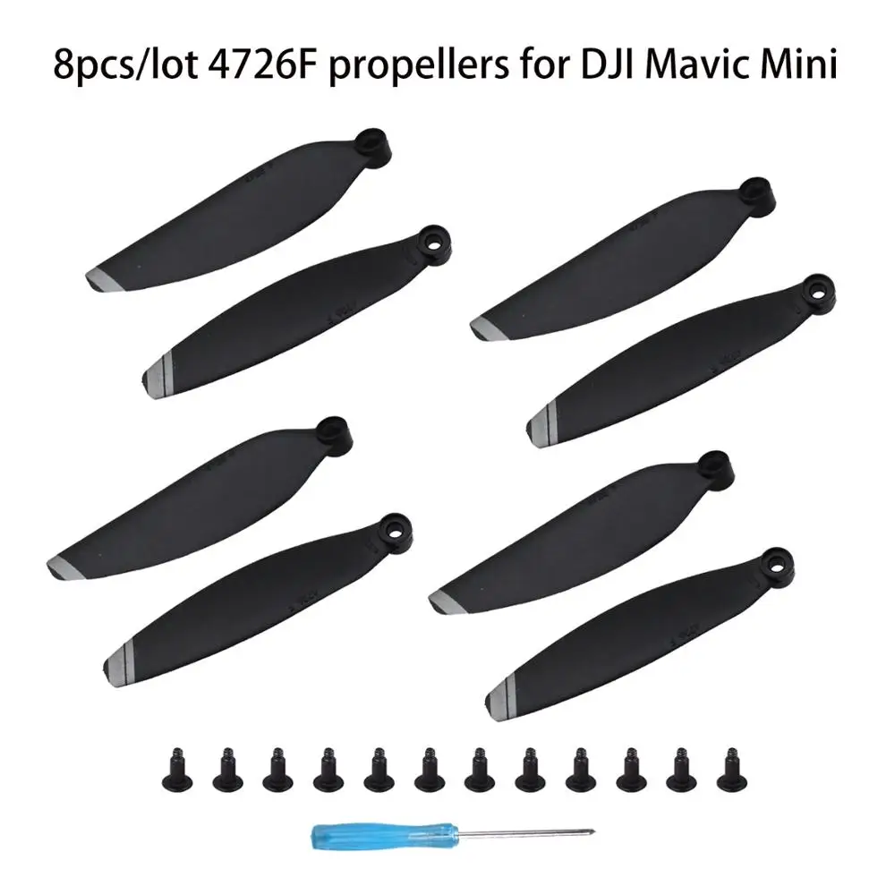 Пропеллеры для DJI Mavic Mini 4726F 8 шт./лот 4726 CW CCW Набор пропеллеров с низким уровнем шума