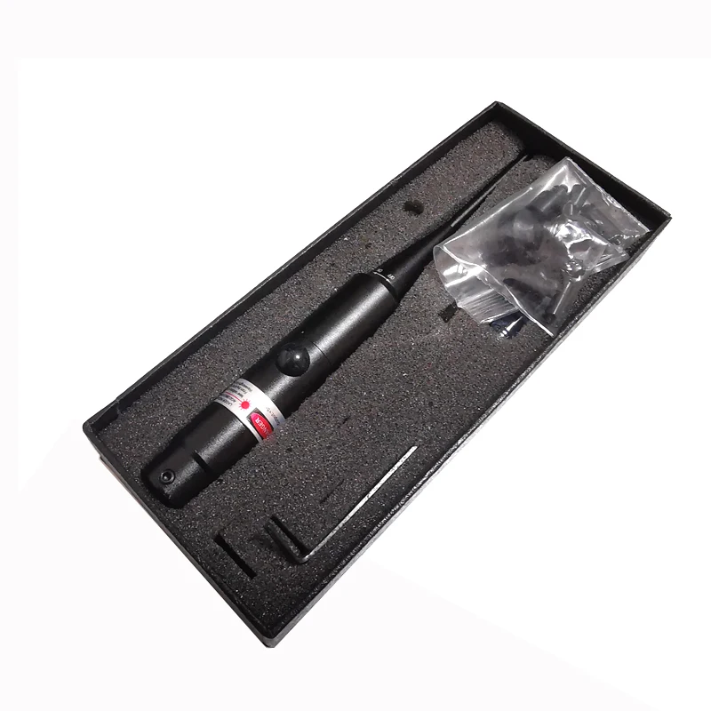 

Tactical Red Green Dot Bore Sighter Collimator kit Laser Sight for Hunting .177 to .50 caliber Rifle Scope 12GA 20GA Shotgun