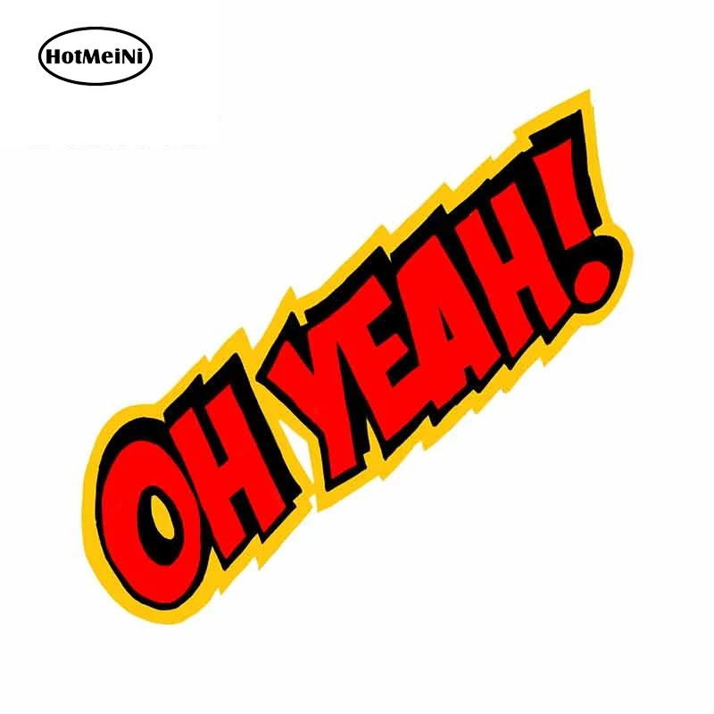 

HotMeiNi 13 см x 12,5 см для OH да мультфильм наклейка на машину, мотоцикл доски для серфинга личность окклюзия Царапины Высокое качество наклейка