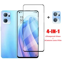 full cover glass for oppo reno 7 tempered glass for reno 7 6 5 5g screen protector protective phone camera lens film for reno 7