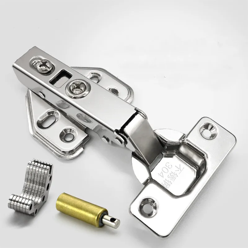 Гидравлический Буфер из нержавеющей стали 1 шт. дверной шарнир самоблокирующийся