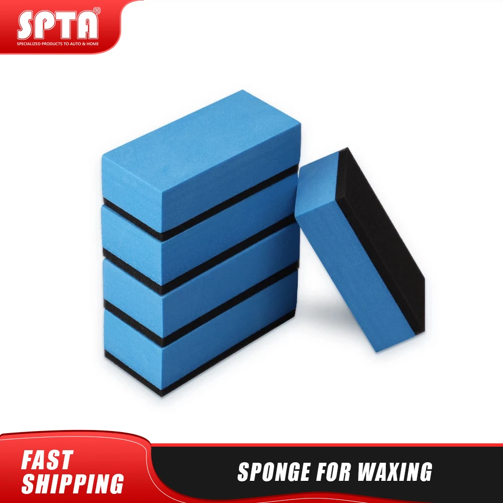 SPTA импортная квадратная губка с кристаллическим покрытием окрашенная