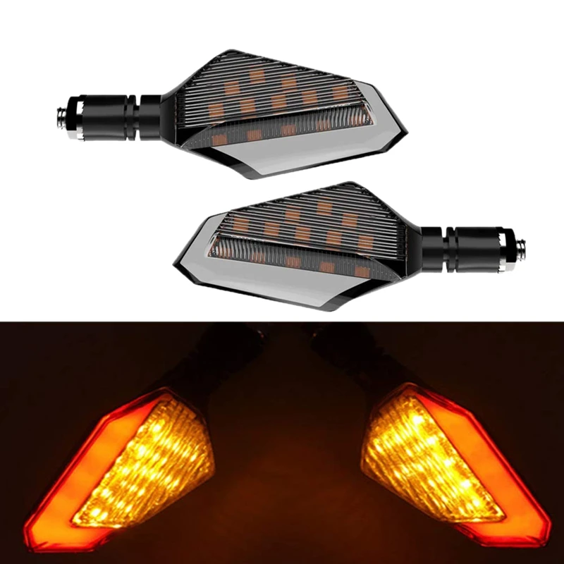 2 шт. универсальные мотоциклетные СВЕТОДИОДНЫЕ указатели поворота задние