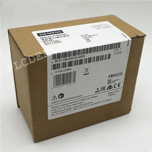Новый Siemens 6ES7234 4HE32 0XB0 SIMATIC S7 6ES7 234 аналоговый I/O SM 1234|Аксессуары для