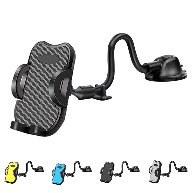 

Dashboard Phone Holder For Car 9in Flexible Long Arm Universal Auto Phone Mount