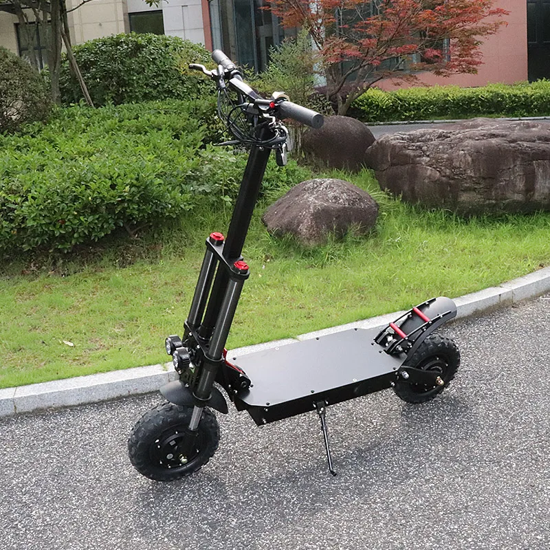 

Adult Electric Scooter Long Distance 105Km 80km/h Powerful 11" Foldable Electric Kick Scooter e Scooter with Removeable Seat