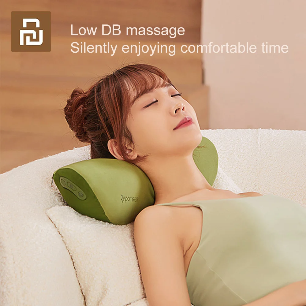 Умная массажная подушка Youpin Repor для шеи графеновая электрическая плеч