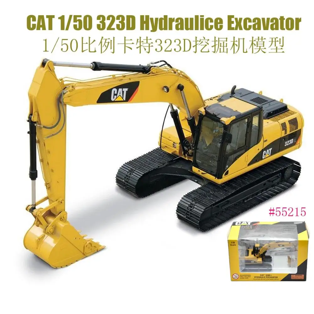NEW Caterpillar 1:50 Cat 320D 323D L Hydraulic Excavator Engineering Vehicles Model Toys for collection gift collection diecast model 1 50th diecast hydraulic excavator 320d l yellow car model toy vehicles engineering vehicle model
