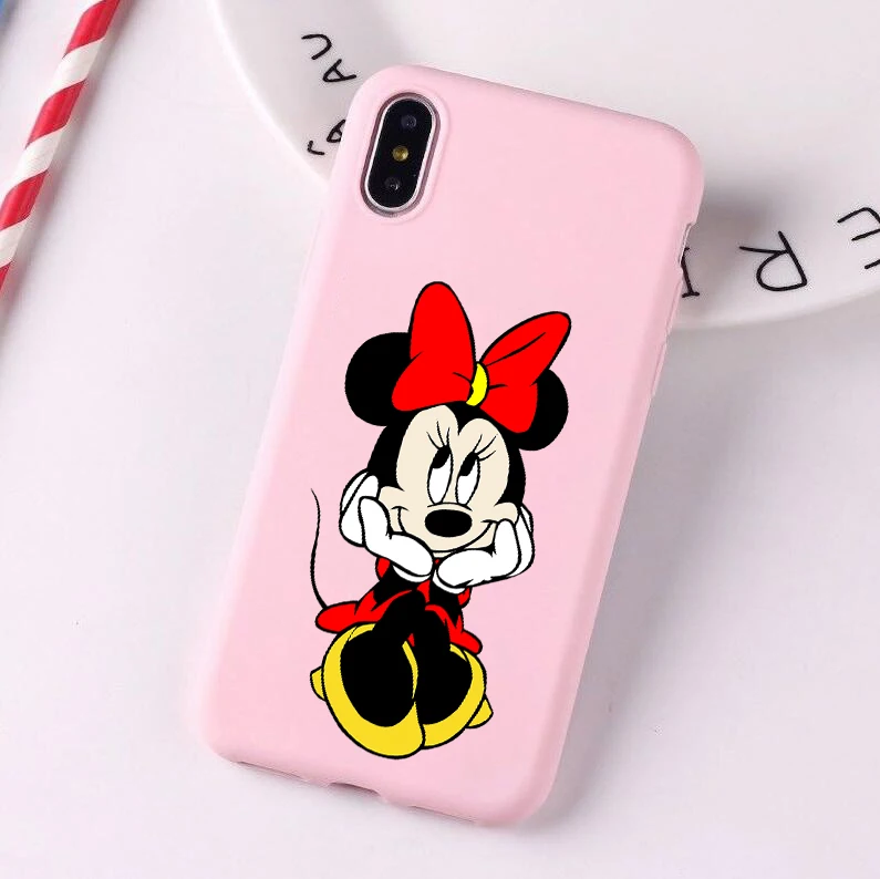 Мягкий термополиуретановый чехол с Микки и Минни для huawei p30 pro p30 lite p20 pro p10 mate 20 p10 lite honor 9 lite honor 10 lite