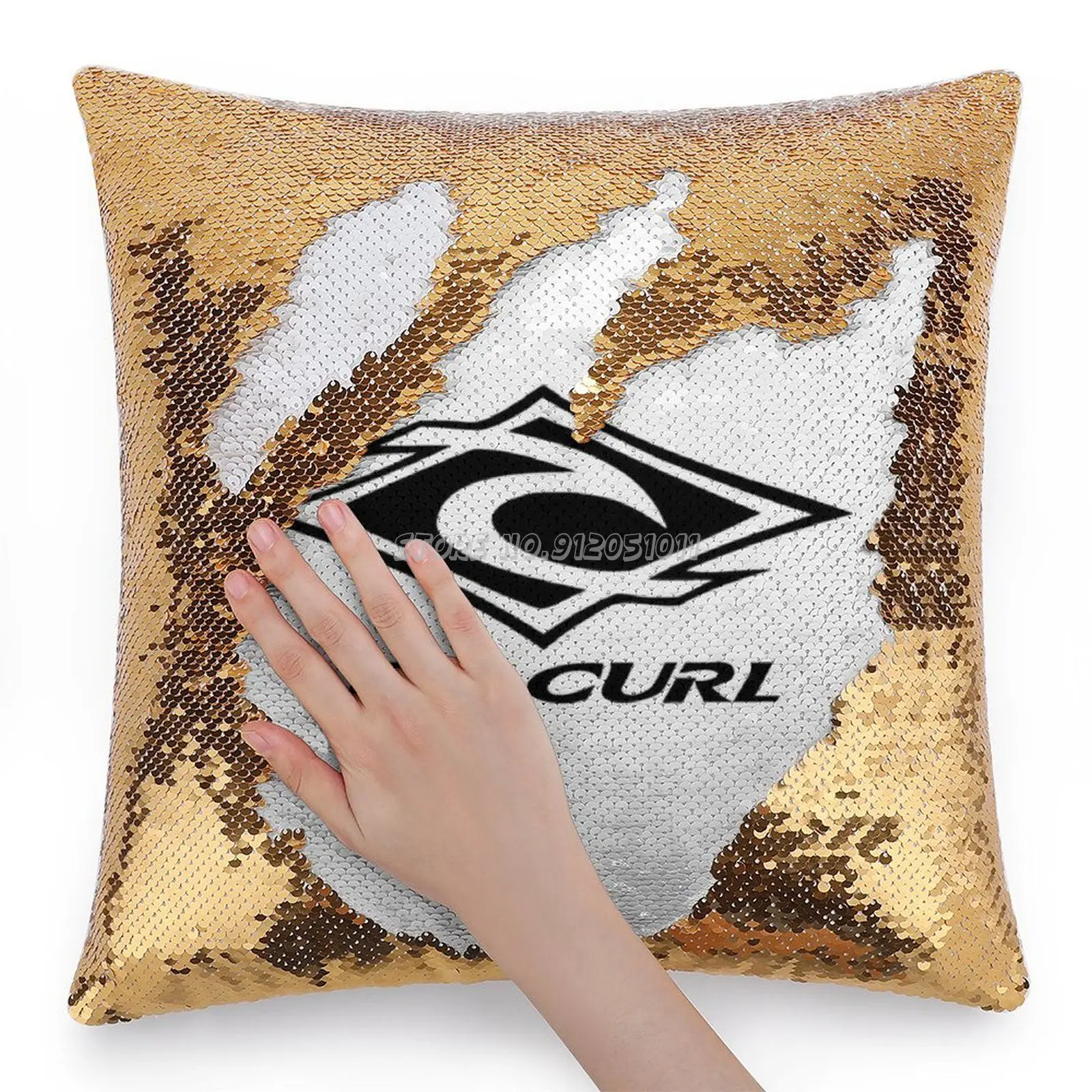 Самая большая наиболее знаменитых персонажей расшитый блестками Подушка Чехол