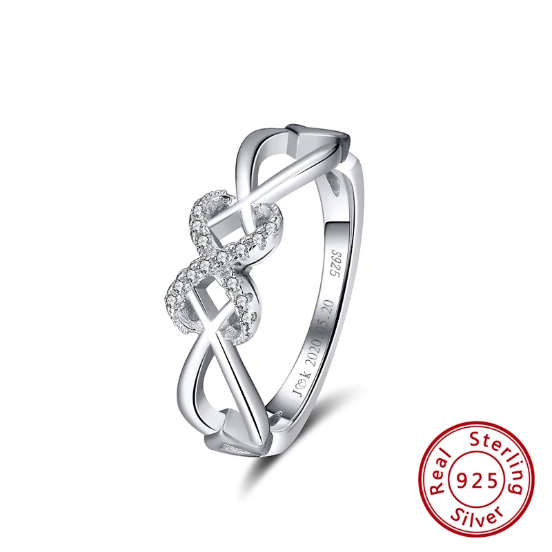 Женские кольца из серебра 100% пробы с фианитом|Кольца| |