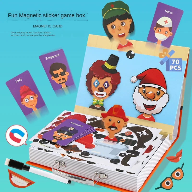 Пазл для раннего развития детей магнитный пазл игрушка 3d стерео | Игрушки и хобби