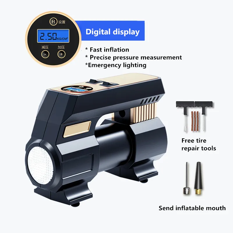 Preço Bomba De Ar Compressor De Aire 12v Coche Carro Pneu Inflator Elétrico Portátil Compresseur Inflador De Neumaticos Para Automóvel