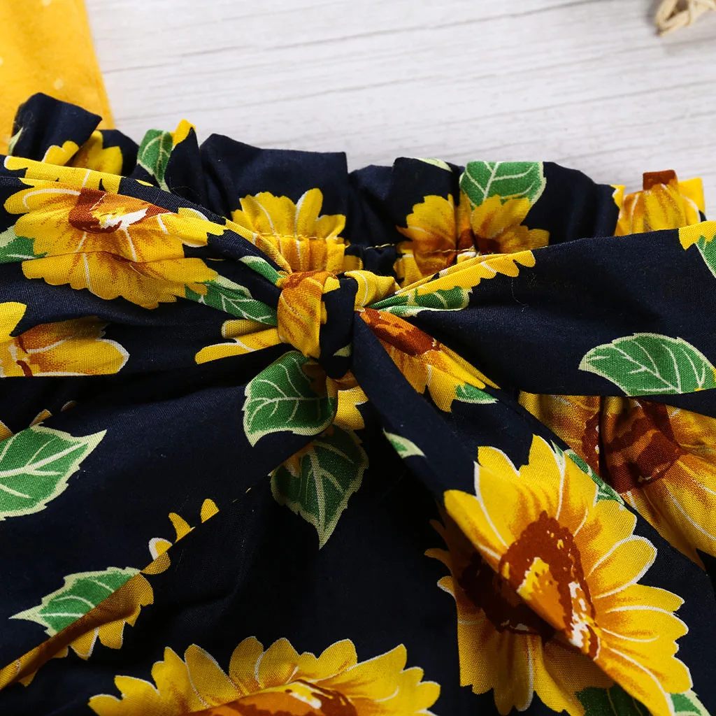 Одежда для маленьких детей девочек Комбинезон в горошек с короткими рукавами +