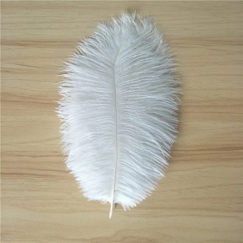 25-30 см натуральное страусиное перо украшение Рождественский подарок свадебный
