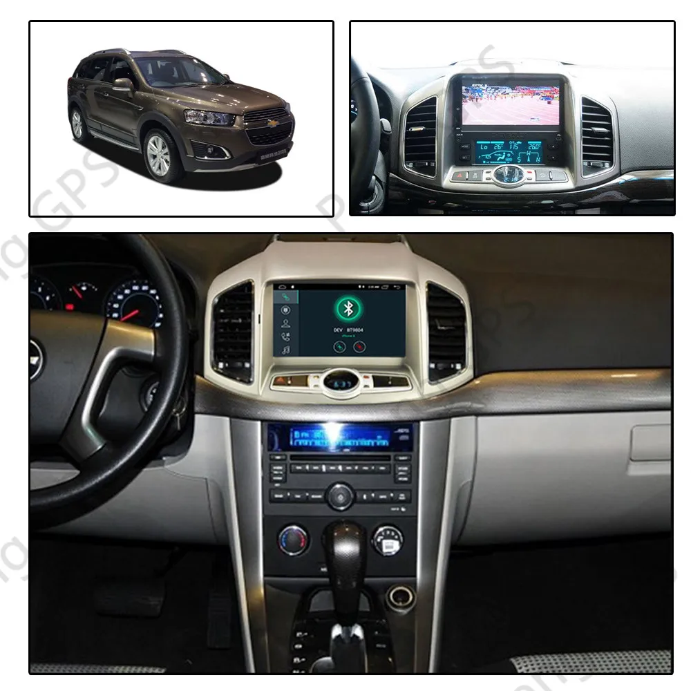 2 din магнитола android для Chevrolet Captiva автомобильный плеер GPS навигация 2012 ~ 2017 стерео