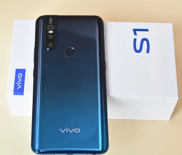 Оригинальный мобильный телефон Vivo S1 6 53 дюймов ГБ ОЗУ 256 Гб ПЗУ Helio P70 четыре ядра 3940