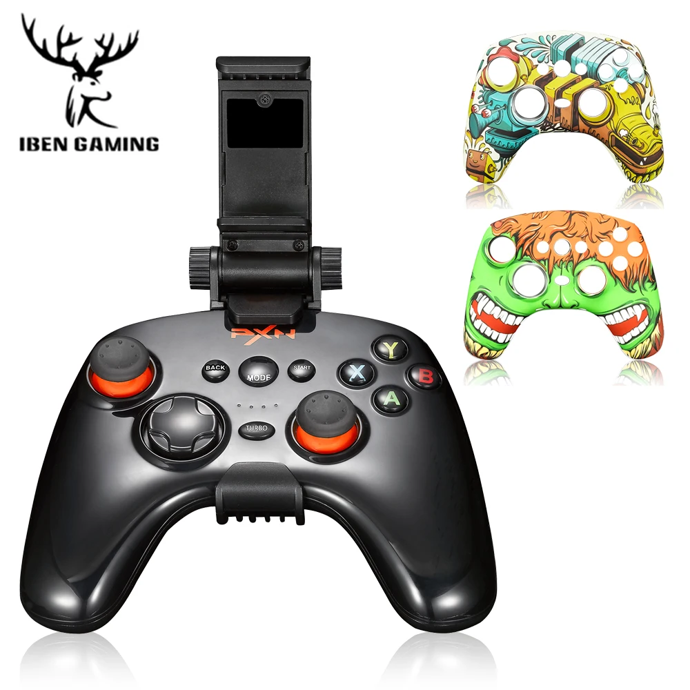 PXN-9618 Bluetooth геймпад беспроводной контроллер для ПК ноутбука IOS Android смартфона Steam